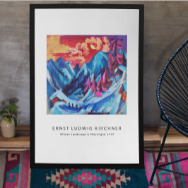 Ernst L. Kirchner - Paisaje colorido y arte modern