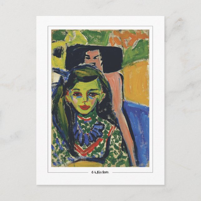 Ernst Ludwig Kirchner #14 - Tarjeta postal de arte (Anverso)