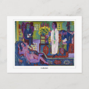 Ernst Ludwig Kirchner #205-2 - Tarjeta postal de a