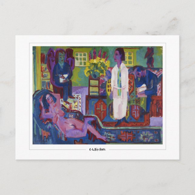 Ernst Ludwig Kirchner #205-2 - Tarjeta postal de a (Anverso)