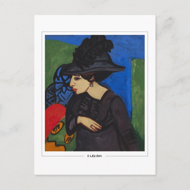 Ernst Ludwig Kirchner #247-2 - Tarjeta postal de a (Anverso)