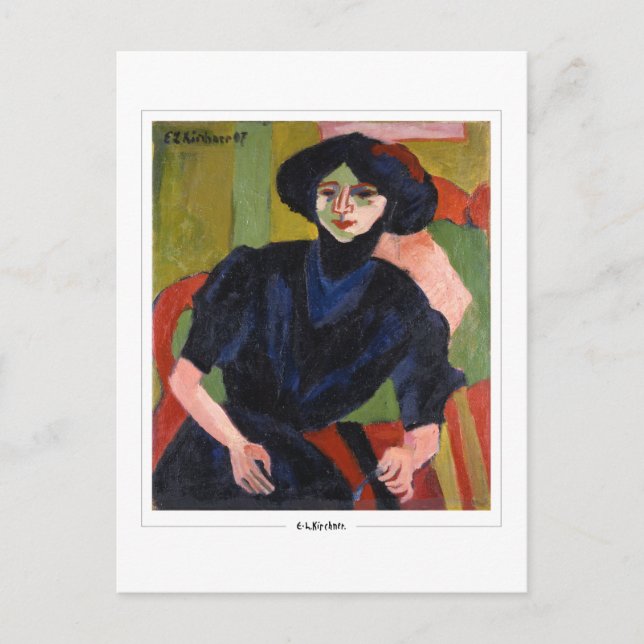 Ernst Ludwig Kirchner #277-2 - Tarjeta postal de a (Anverso)