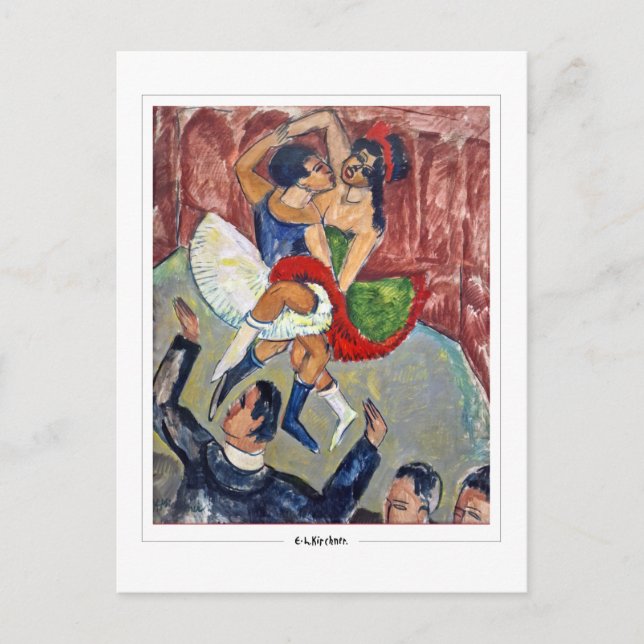 Ernst Ludwig Kirchner #332 - Tarjeta postal de art (Anverso)