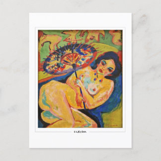 Ernst Ludwig Kirchner #336 - Postales Bellas Artes