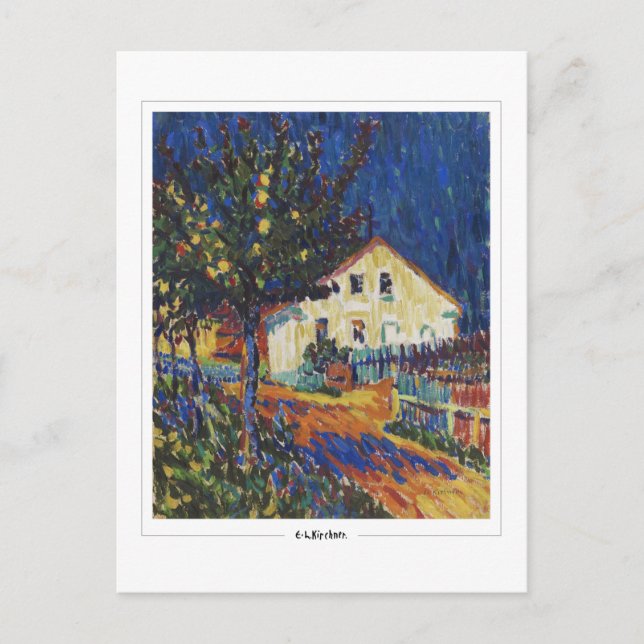 Ernst Ludwig Kirchner #371-2 - Postales Bellas Art (Anverso)