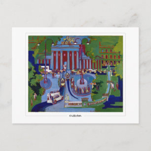 Ernst Ludwig Kirchner #373 - Tarjeta postal de art