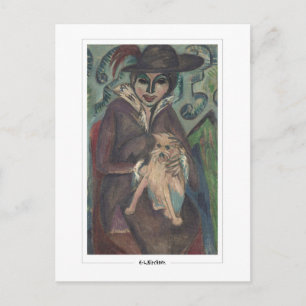 Ernst Ludwig Kirchner #3-2 - Tarjeta postal de art