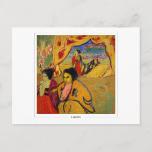 Ernst Ludwig Kirchner #421 - Tarjeta postal de art