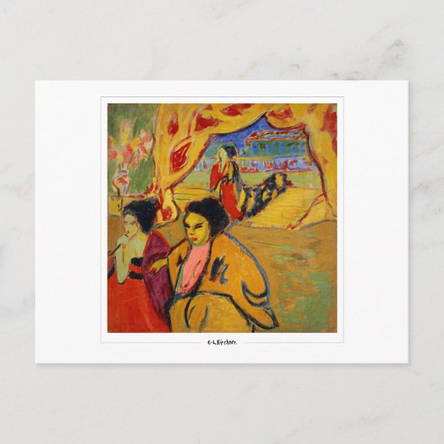 Ernst Ludwig Kirchner #421 - Tarjeta postal de art (Anverso)