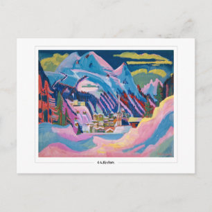 Ernst Ludwig Kirchner #464 - Tarjeta postal de art