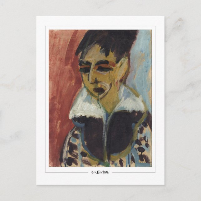 Ernst Ludwig Kirchner #4-2 - Tarjeta postal de art (Anverso)