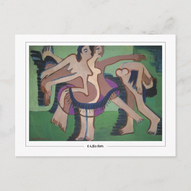 Ernst Ludwig Kirchner #537-2 - Tarjeta postal de a (Anverso)