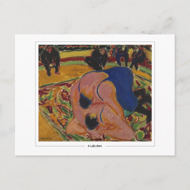 Ernst Ludwig Kirchner #544 - Tarjeta postal de art (Anverso)