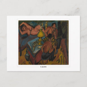 Ernst Ludwig Kirchner #589 - Tarjeta postal de art