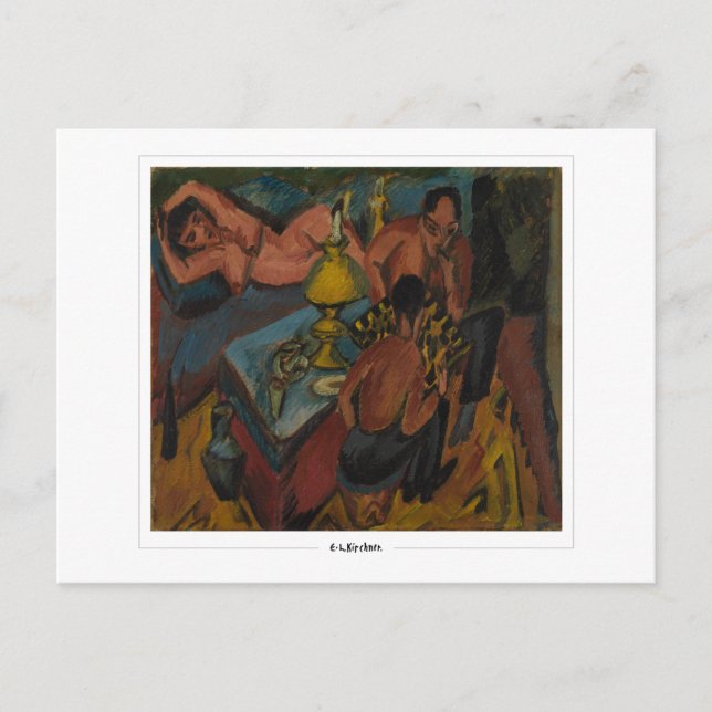 Ernst Ludwig Kirchner #589 - Tarjeta postal de art (Anverso)
