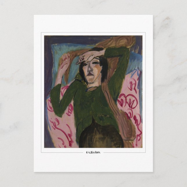 Ernst Ludwig Kirchner #592 - Postales Bellas Artes (Anverso)