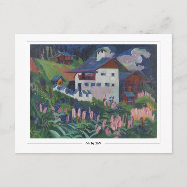 Ernst Ludwig Kirchner #597-2 - Postales Bellas Art (Anverso)