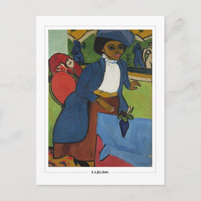 Ernst Ludwig Kirchner #59 - Postales Bellas Artes (Anverso)
