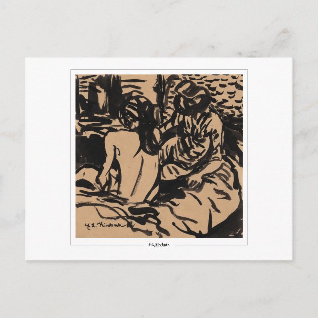 Ernst Ludwig Kirchner #626-2 - Tarjeta postal de a (Anverso)