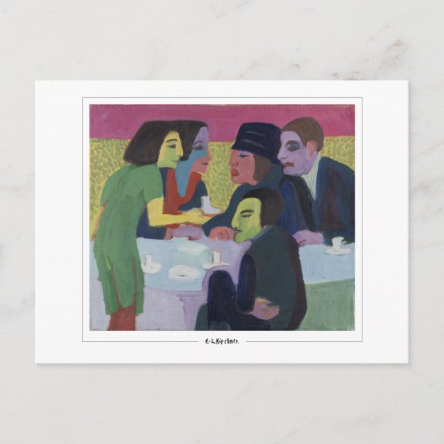 Ernst Ludwig Kirchner #69-2 - Postales Bellas Arte (Anverso)