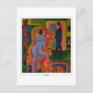 Ernst Ludwig Kirchner #8-2 - Tarjeta postal de art