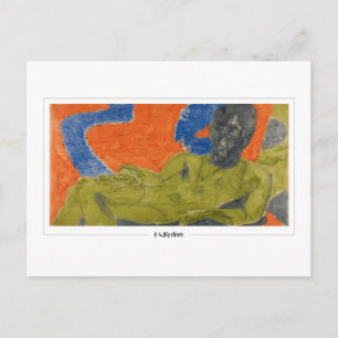 Ernst Ludwig Kirchner #8 - Postal Bella Artes