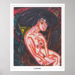 Ernst Ludwig Kirchner cartel de arte de Zedign #31