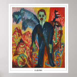 Ernst Ludwig Kirchner cartel de arte de Zedign #36