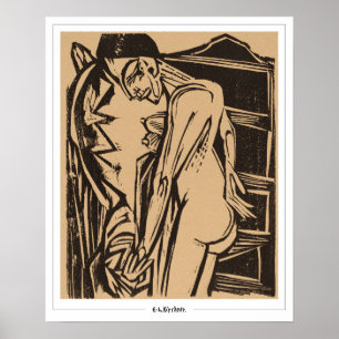 Ernst Ludwig Kirchner Zedign cartel de arte #164-2