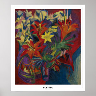 Ernst Ludwig Kirchner Zedign cartel de arte #41