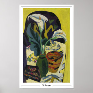 Ernst Ludwig Kirchner Zedign cartel de arte #505-2