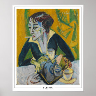 Ernst Ludwig Kirchner Zedign cartel de arte #646-2
