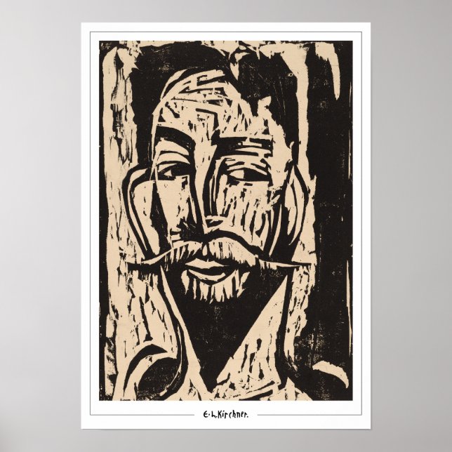 Ernst Ludwig Kirchner Zedign Poster de arte #327 (Frente)