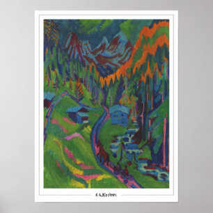 Ernst Ludwig Kirchner Zedign Poster de arte #497