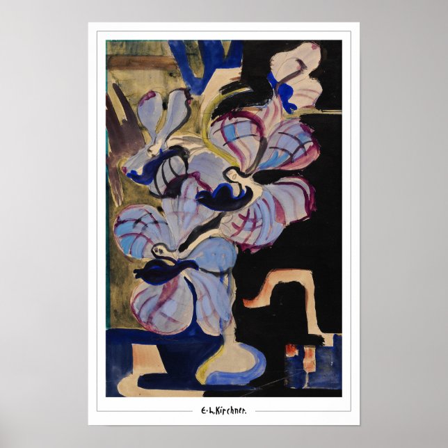 Ernst Ludwig Kirchner Zedign Poster de arte #499-2 (Frente)