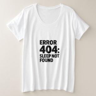 Error 404: No se encontró el sueño - Diseño Geek d