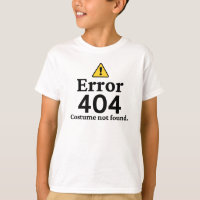 Error 404 No se encontró la camiseta de Halloween