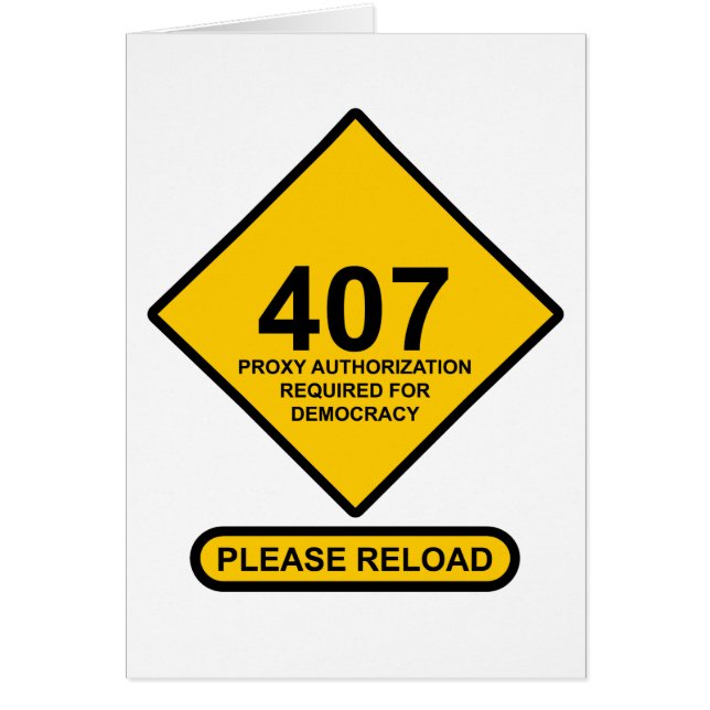 Error 407: Requiere autenticación de proxy de demo (Frente)