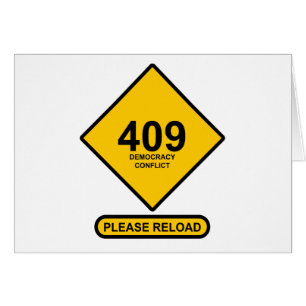 Error 409: Conflicto democrático
