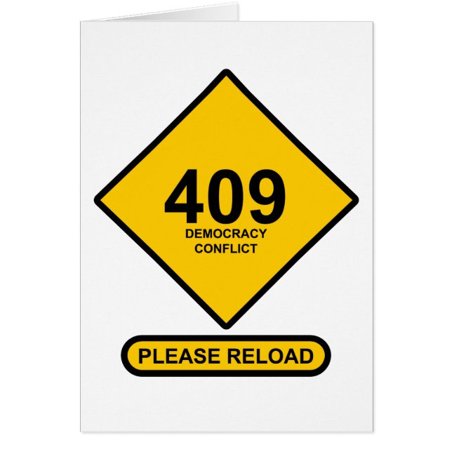 Error 409: Conflicto democrático (Frente)