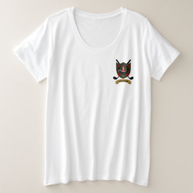 Erskine Clan Badge & Tartan Golf (Anverso del diseño)