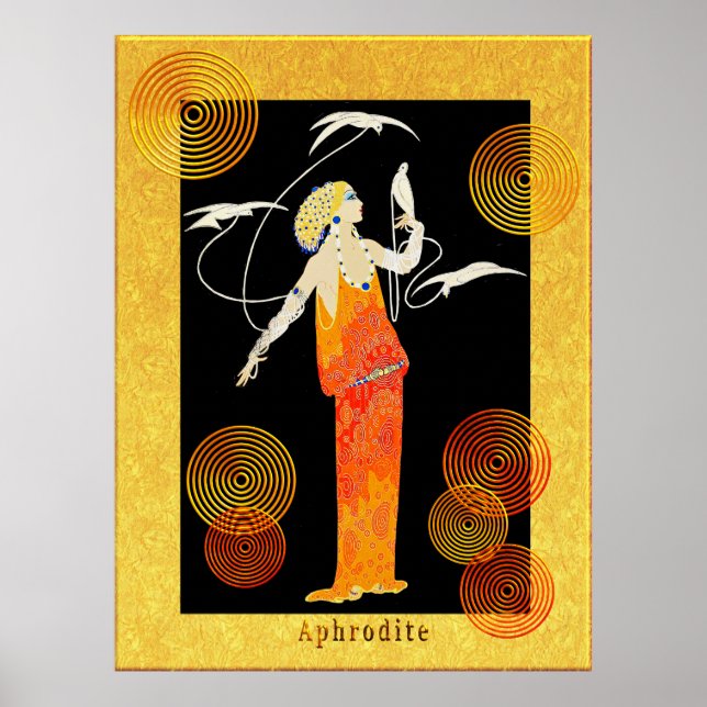 ERTE Aphrodite (alterado artísticamente). Póster (Frente)