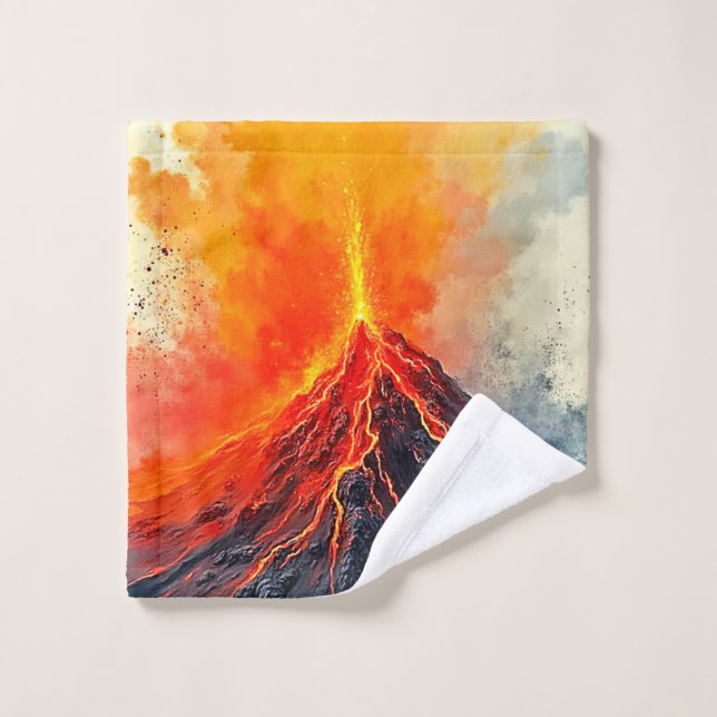 Erupción Volcánica: Poder en Bruto (Toallita)