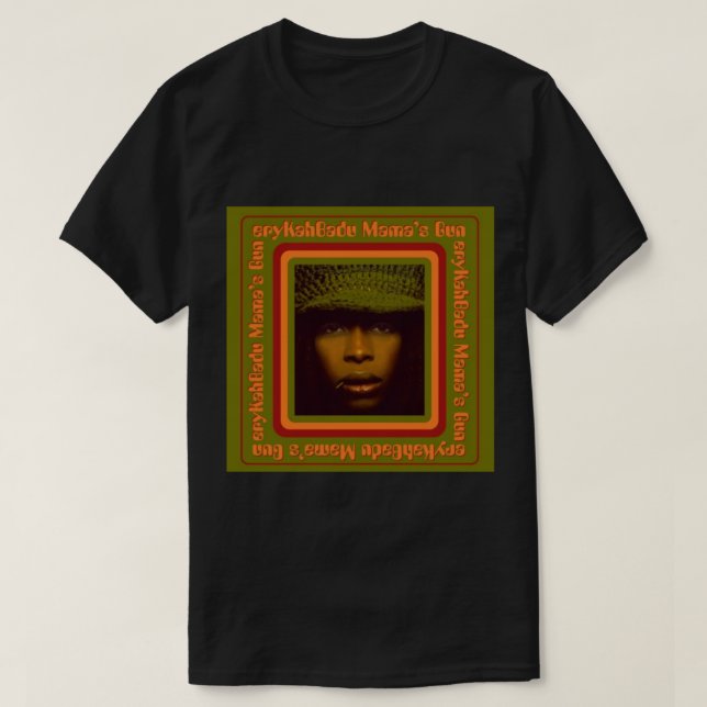 Erykah Badu - La camiseta clásica de mamá (Diseño del anverso)