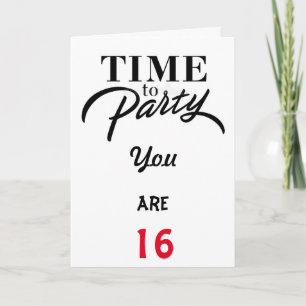 ES **16** HORA DE "CELEBRAR" ***TU** TARJETA