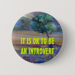 ES ACEPTABLE SER un botón INTROVERTIDO