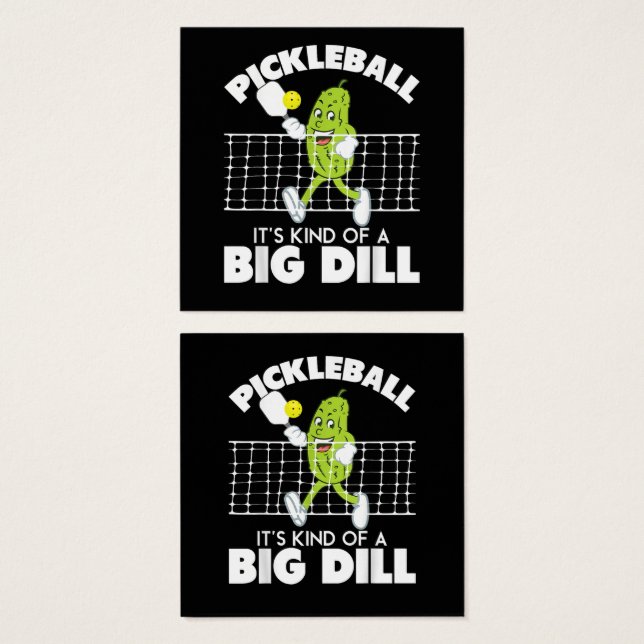 Es algo grande - Pala de pickleball divertida (Anverso y reverso)