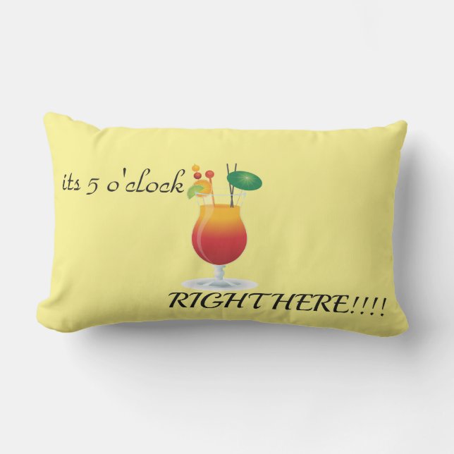 es almohada al aire libre de las 5 a la derecha (Anverso)