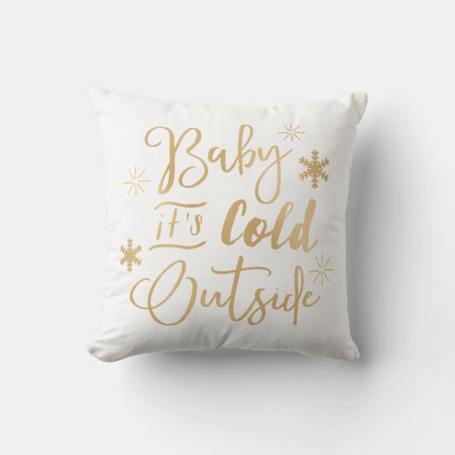 Es almohada exterior fría del día de fiesta (Anverso)