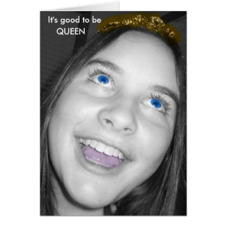 Es bueno ser reina